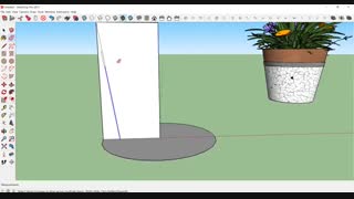 طراحی گلدان در اسکچاپ (مرور ابزار Follow me)