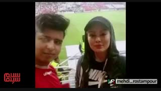 نظر سحر قریشی در مورد ورزشگاه رفتن خانم ها