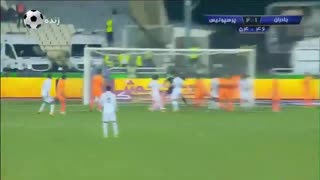 خلاصه بازی بادران 1 - پرسپولیس 2
