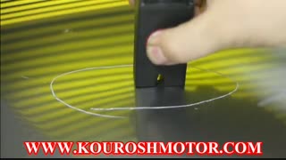 دستگاه صافکاری بیرنگ مغناطیسی هاتباکس WOYO
