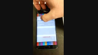 مشکل صفحه نمایش گلکسی S7 edge سامسونگ