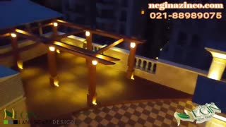 نورپردازی روف گاردن