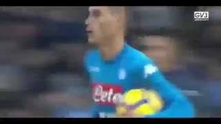 خلاصه بازی ناپولی و سمپدوریا ناپولی ۳ - ۲ سمپدوریا