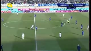 خلاصه فوتبال استقلال خوزستان 0-3 استقلال تهران