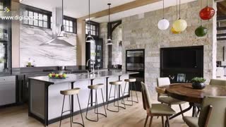 ایده های طراحی منزل با سنگ