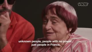 مصاحبه انیس واردا و جی آر درباره مستند سفر به فرانسه