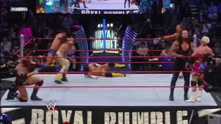 مسابقه کشتی کج رویال رامبل 30 نفره سال 2008