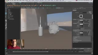آموزش مایا منتال ری Maya 2018 - Mental ray shader setup
