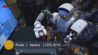 ربات هوشمند برای تمیز مرتب کردن خانه شما " CES 2018"
