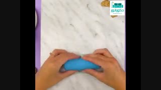 ایده ای برای ساخت زیر لیوانی رنگی