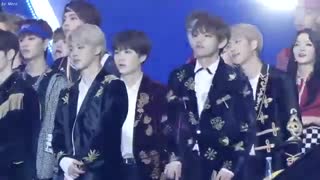 BTS Reaction to Bi Rain 'It's Raining' @ Golden Disc Awards 2017
