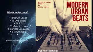 دانلود بیت های مدرن و اکتیو هیپ هاپ Production Master Modern Urban Beats WAV