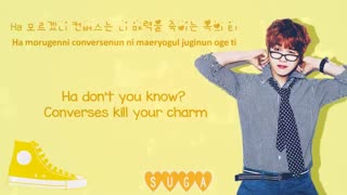 متن آهنگ باحال converse high از bts