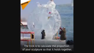 بزرگترین جشنواره یخی در چین