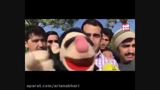 لقمه شو در تظاهرات