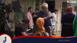 پشت صحنه فیلم شعله ور