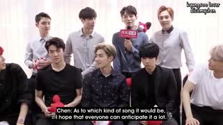 وقتی چن حواسش نیست و می خواد اسرار گروه رو بریزه بیرون ^_^ اکسو EXO . زیرنویس