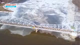 نقطه مرزی یخ زدن یک رودخانه