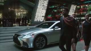 تبلیغ Lexus LS 500 F SPORT در فیلم Black Panther