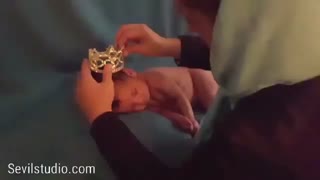 کلیپ فانتزی پشت صحنه عکاسی نوزاد توسط آتلیه نوزاد سویل استودیو