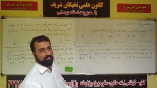 حل سوالات بخش  استعداد تحصیلی آزمون دکتری 96  قسمت اول توسط دکتر علی یوسفی از کانون علمی نخبگان شریف