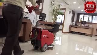 اسکرابر دستی- شستشوی سطوحکف در اماکن اداری