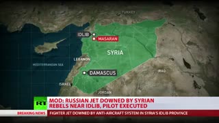 یک فروند جنگنده سوخو25 روسیه در سوریه سقوط کرد
