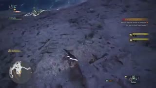 MONSTER HUNTER WORLD Walkthrough Gameplay Part 2 - FIRST MONSTER (MHW)