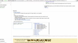 معرفی کلمات کلیدی تبلیغات گوگل