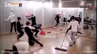 دیوونه بازی بی تی اس با آهنگ فایر...