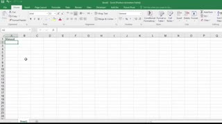 قسمت اول آموزش اکسل مقدماتی