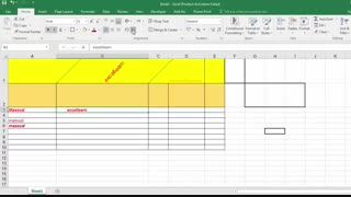 قسمت سوم آموزش اکسل مقدماتی