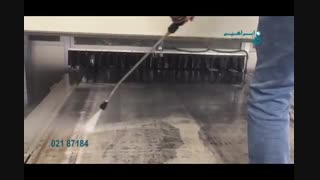 واترجت صنعتی - شستشوی لکه های سخت و عمیق با واترجت