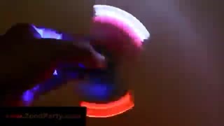 آموزش ساخت اسپینر با لامپ ال ای دی برای مهمونی بلک لایت