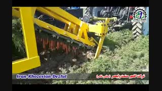 دستگاه برداشت هویج دو ردیفه