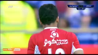 خلاصه بازی: استقلال ۱ - ۰ پرسپولیس