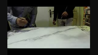 اموزش تکنیک نما مرمر