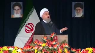 سخنرانی حسن روحانی در سفر استانی به بندرعباس