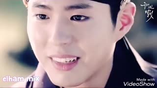 میکس غمگین سریال کره ای مهتاب نقاشی شده با ابر با آهنگ خود سریال❤