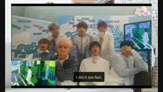 ریکشن ♥BTS♥به اجرای خودشون♪SpringDay♪