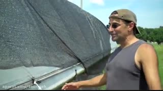 نحوه نصب صحیح شید گلخانه (توری شید) - شرکت تورینه بافت