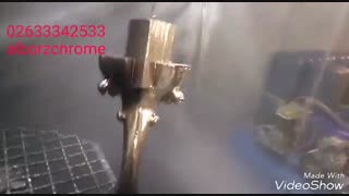 آبکاری چوب با دستگاه فانتاکروم