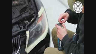 نحوه استفاده از How to Use Turtle Wax Drill-Based Headlight Restorer Kit ترتل