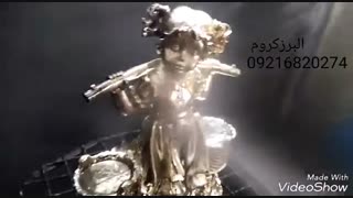 فیلم آموزش فانتاکروم-آبکاری مجسمه