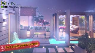 طراحی و ساخت روف گاردن یا باغ بام