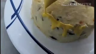 تزیین الویه به شکل کیک,ش یک