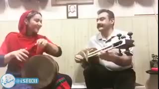 تنبک نوازی بسیار زیبا خانم دبیرزاده