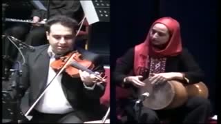 ویولن و تنبک استاد رضا شایسته و نازنین پدرثانی