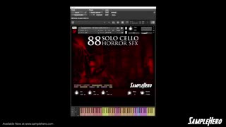 دانلود وی اس تی SampleHero 88 Solo Cello Horror SFX KONTAKT