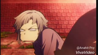 یک تیکه خنده دار از انیمه سگهای ولگرد بانگو(دازای و آتسوشی)